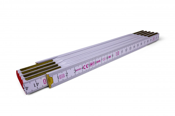 Weiss Gliedermaßstab 330 aus Holz